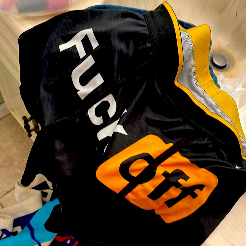 Spencer’s boxers.
